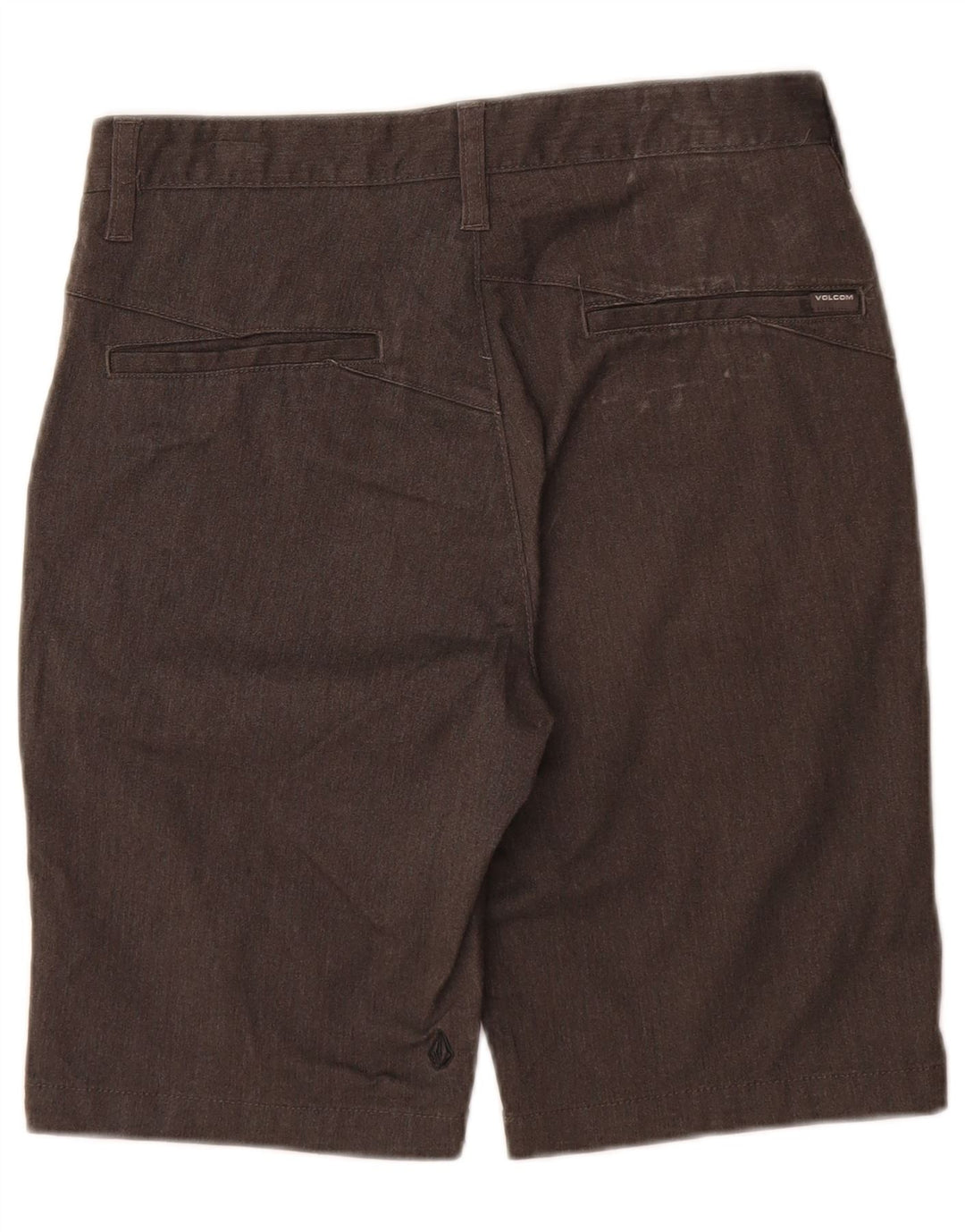 Volcom Herre Chino Shorts W28 Små Grå Bomuld