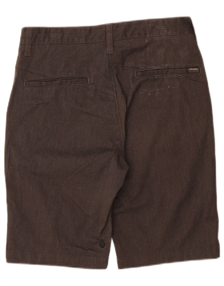 Volcom Herre Chino Shorts W28 Små Grå Bomuld