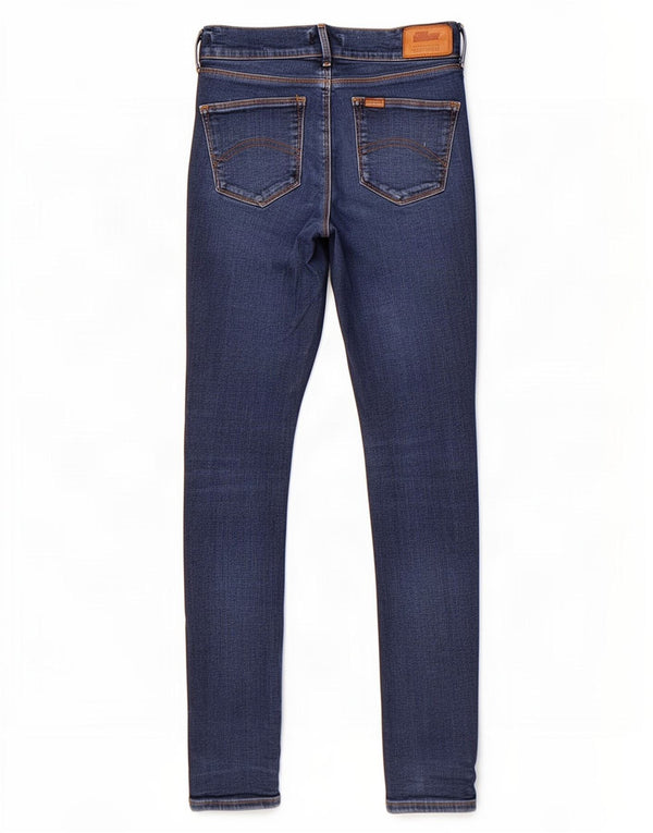 Tommy Hilfiger Dame Mid Rise Skinny Jeans W25 L30 Marineblå Bomuld
