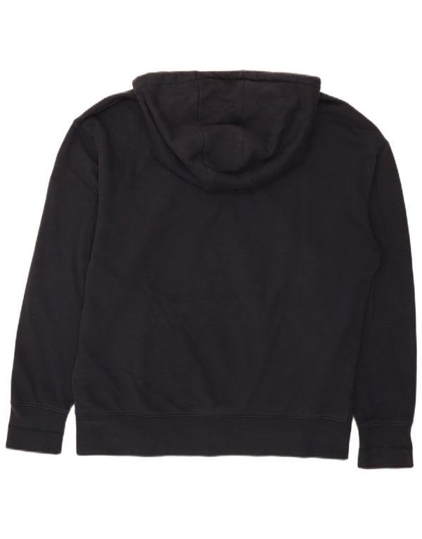 The Stronghold Herre Los Angeles Grafisk Hoodie Jumper Medium Navy Blue