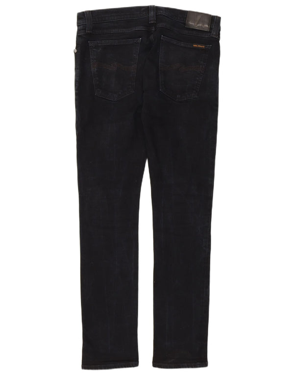 NUDIE JEANS Dame Skinny Jeans W32 L32 Marineblå Bomuld