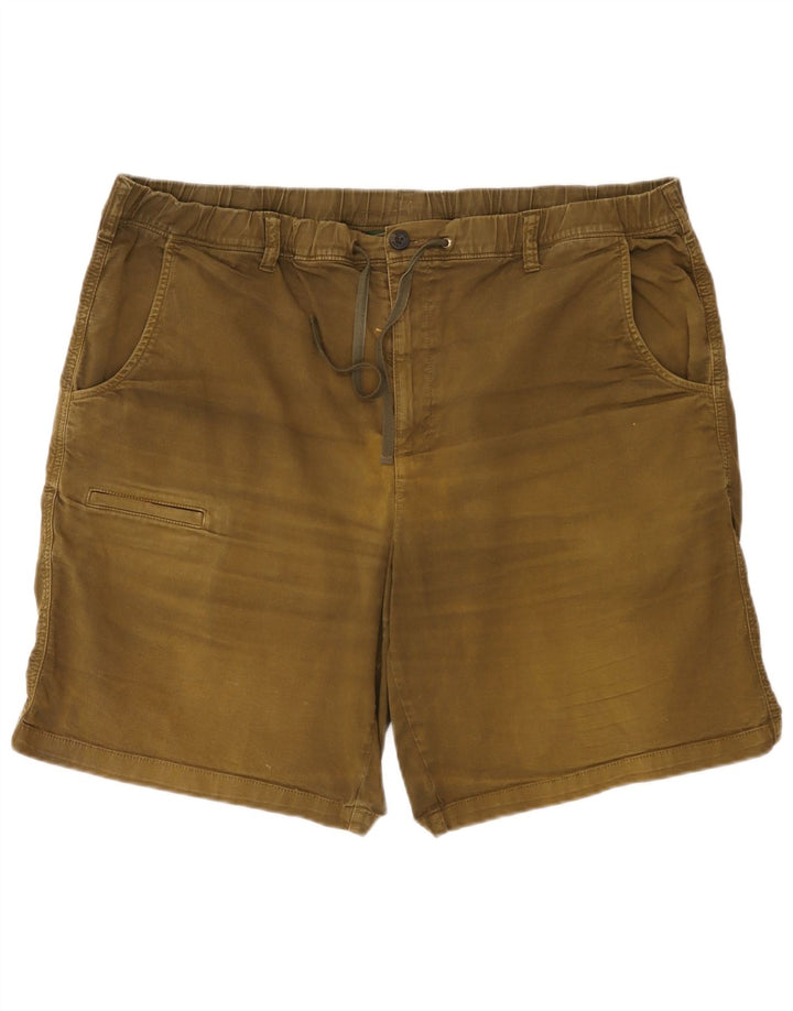 Orvis Herre Cargo Shorts W42 2XL Khaki Bomuld