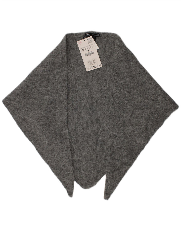 Zara Damestrik Sjal Medium Grey Akryl