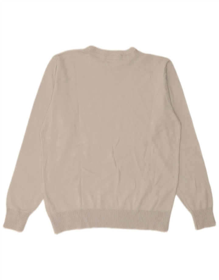 North Sails Dame sweater med rund hals DK 14 Medium Grå Bomuld