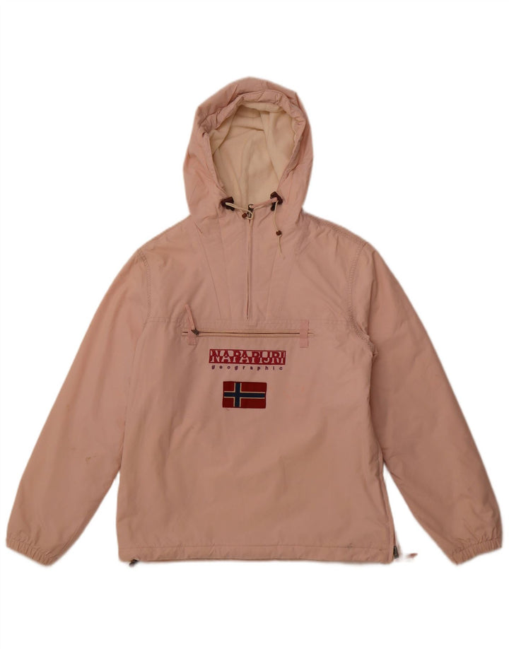 NAPAPIJRI Piger Grafisk Hættejakke Anorak 13-14 år Pink Polyester