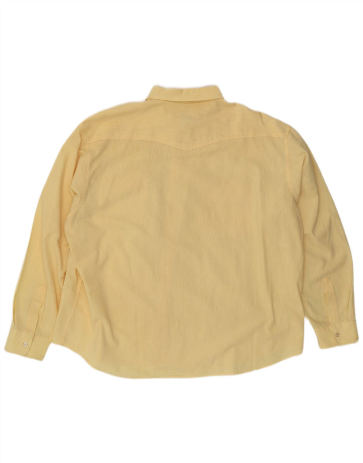 ARIZONA JEANS Herreskjorte str. 45/46 XL Gul bomuld