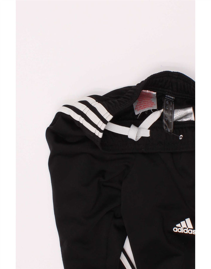 Adidas Drenge Træningsdragt Bukser Joggers 3-4 År Sort Polyester
