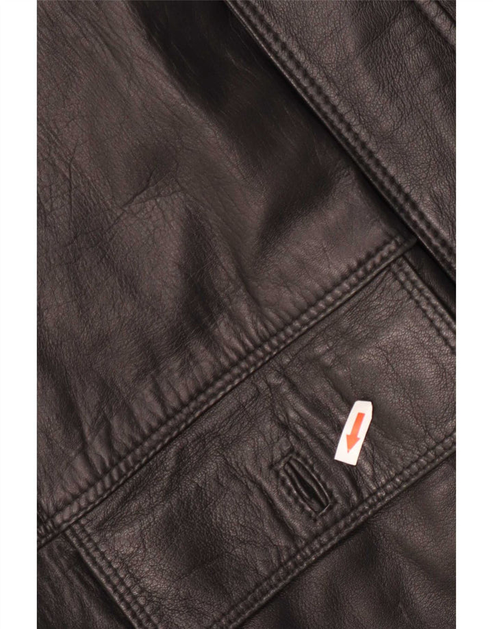 Vintage herre læderjakke UK 38 Medium Black