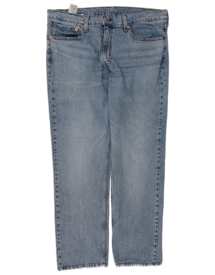 LEVI'S Herre 511 Slim Jeans W36 L27 Blå Bomuld