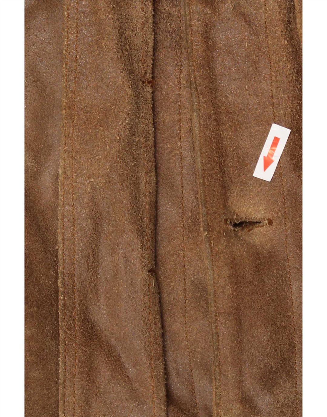 Mustang Herre Bomber Læderjakke UK 42 XL Brun