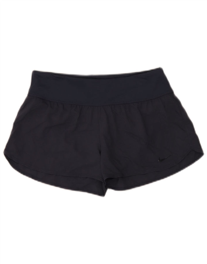 Nike sportsshorts til kvinder UK 6 XS marineblå polyamid