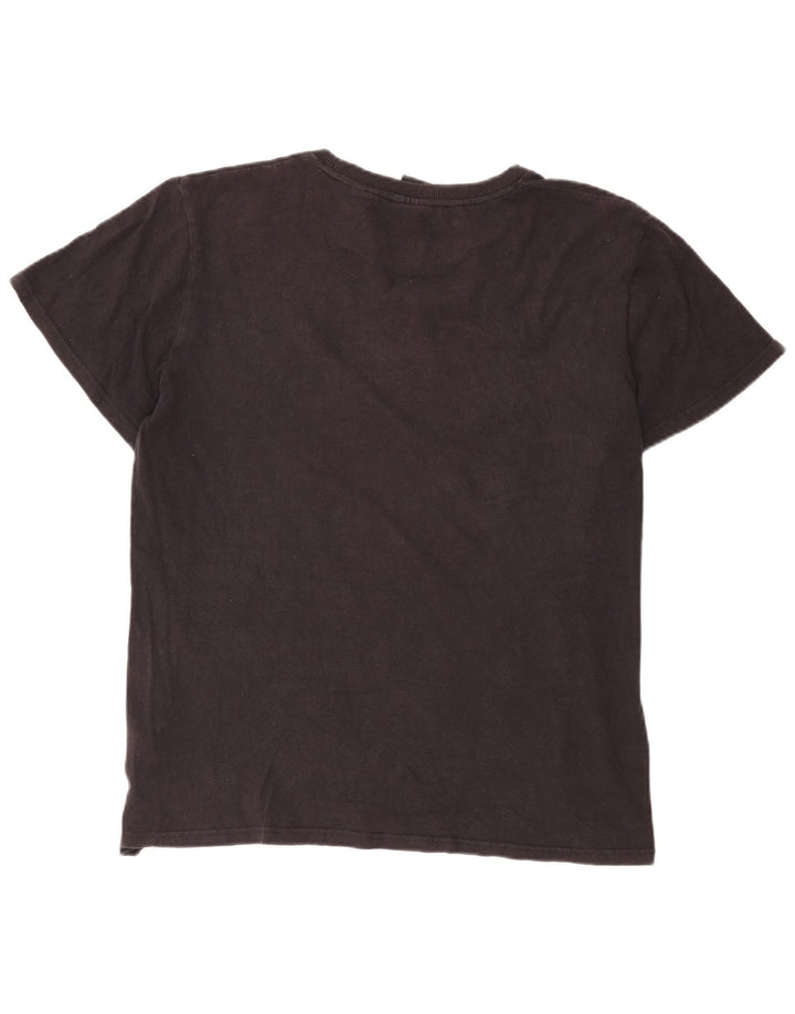 Superdry Grafisk T-shirt top til mænd 2XL sort bomuld