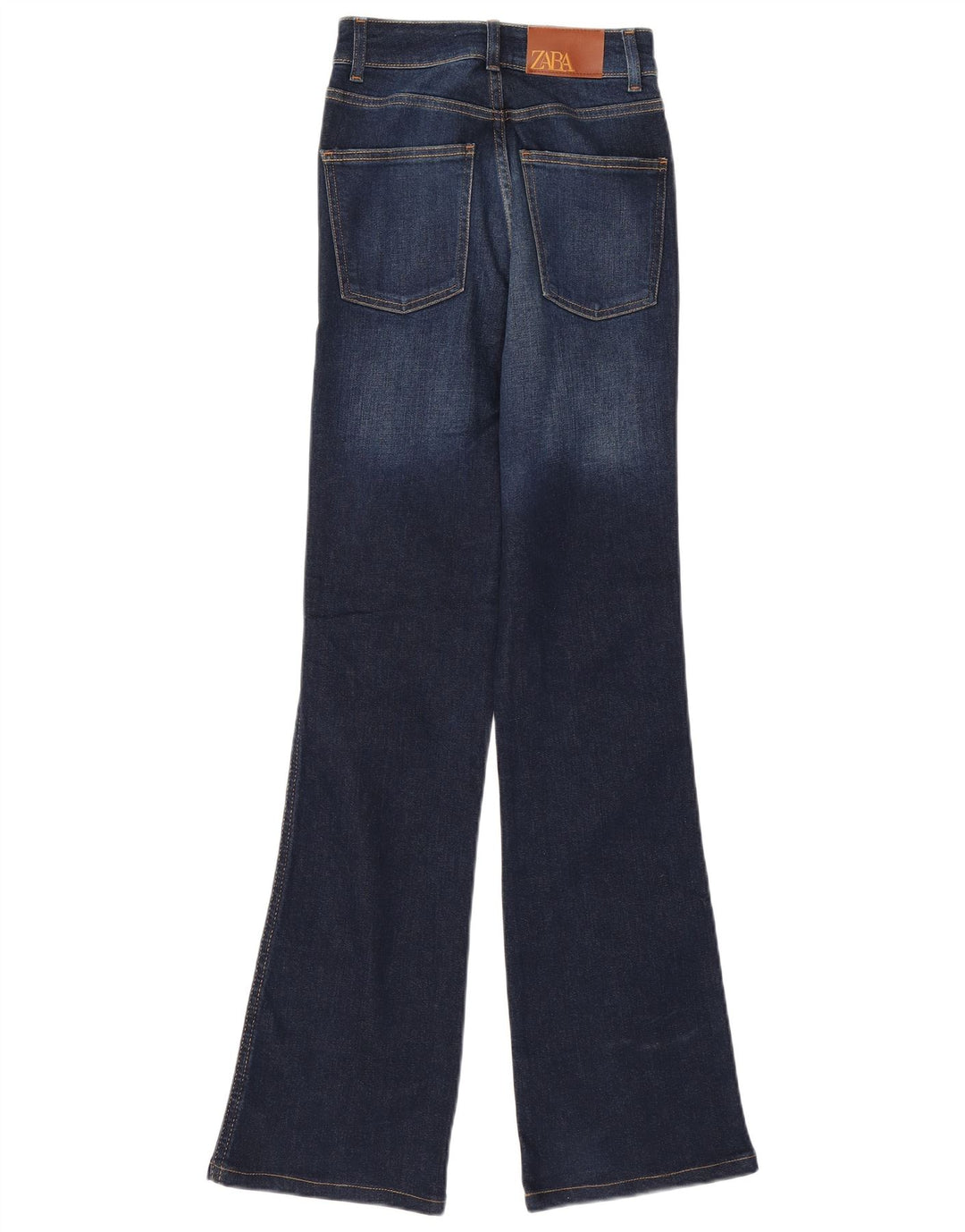 ZARA Dame Jeans EU 34 2XS W24 L31 Marineblå Bomuld