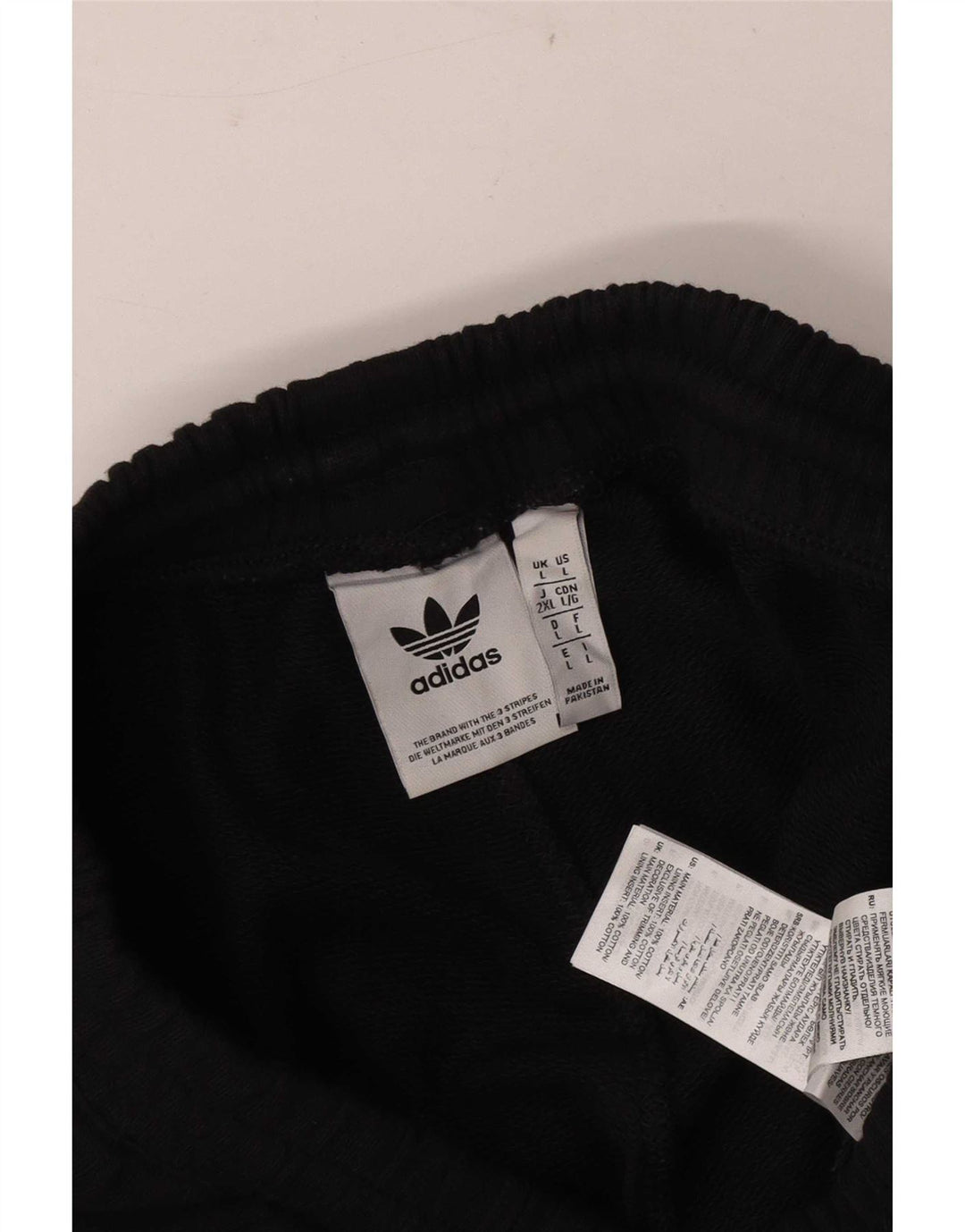 Adidas Sportshorts til mænd store sorte bomuld