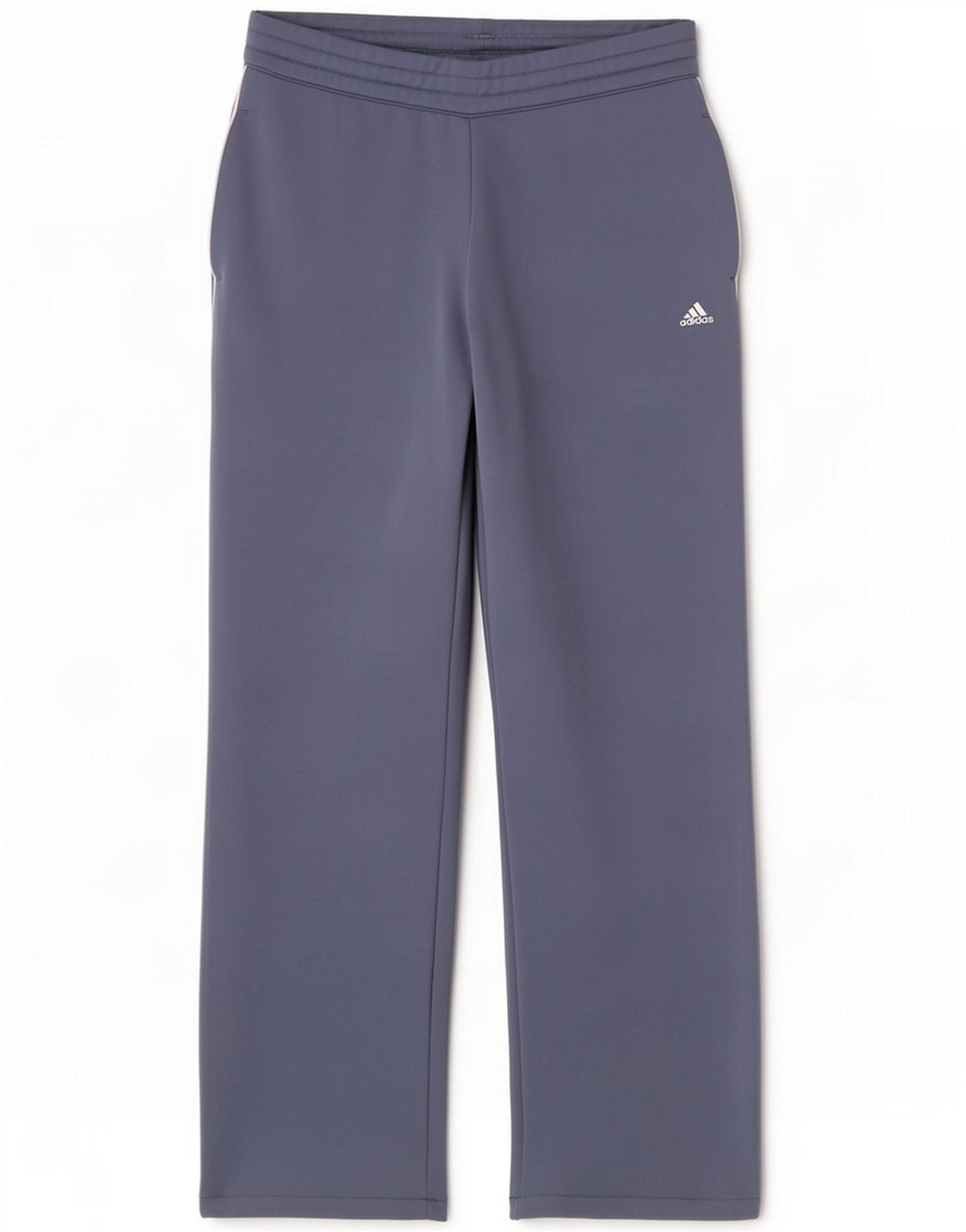Adidas Womens Climalite træningsdragt Bukser UK 10 Small Blue Polyester