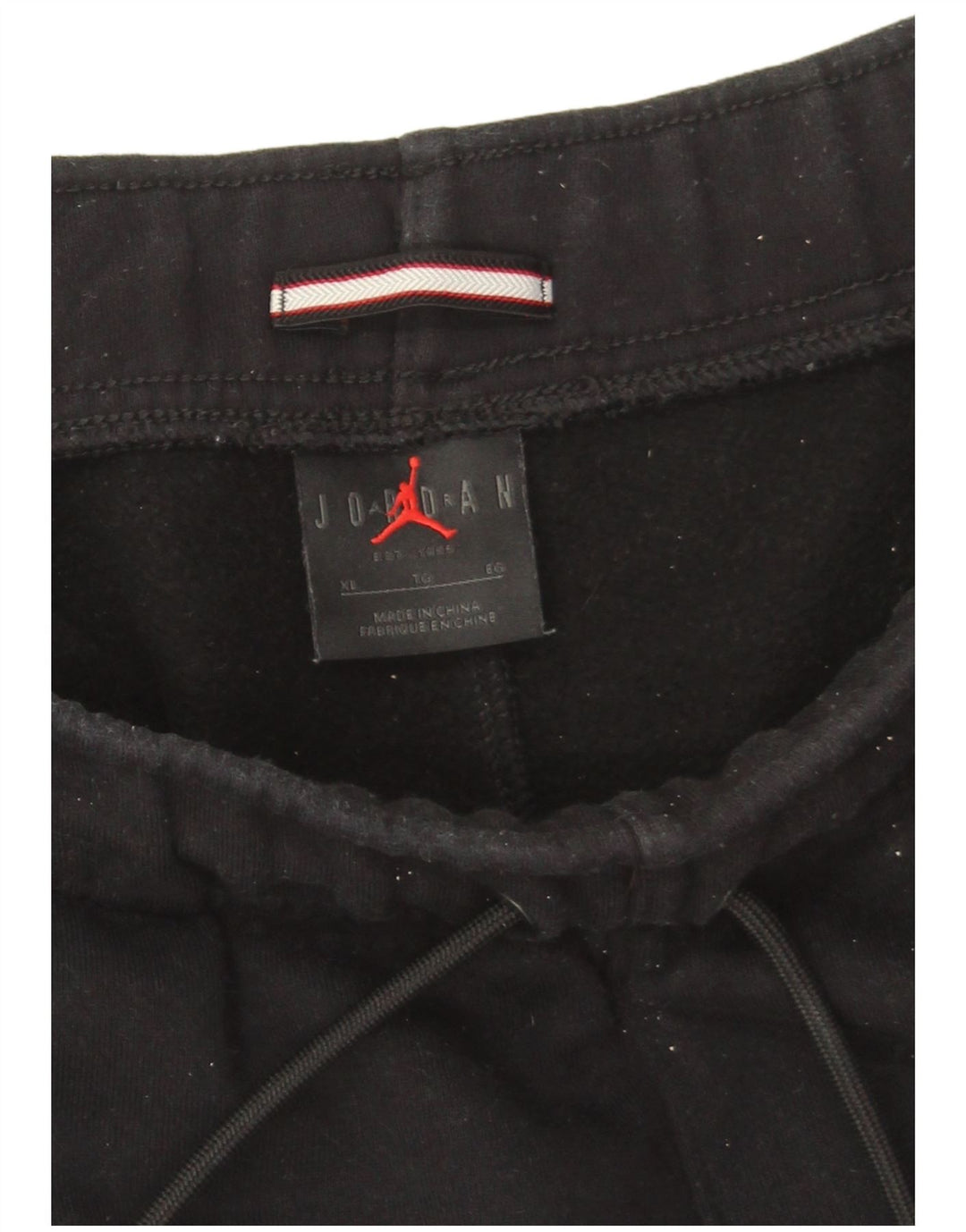 Jordan Herre Sportshorts XL Sort Bomuld