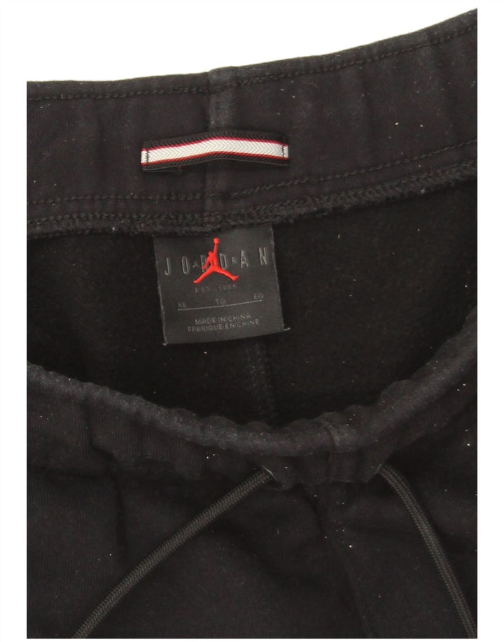 Jordan Herre Sportshorts XL Sort Bomuld