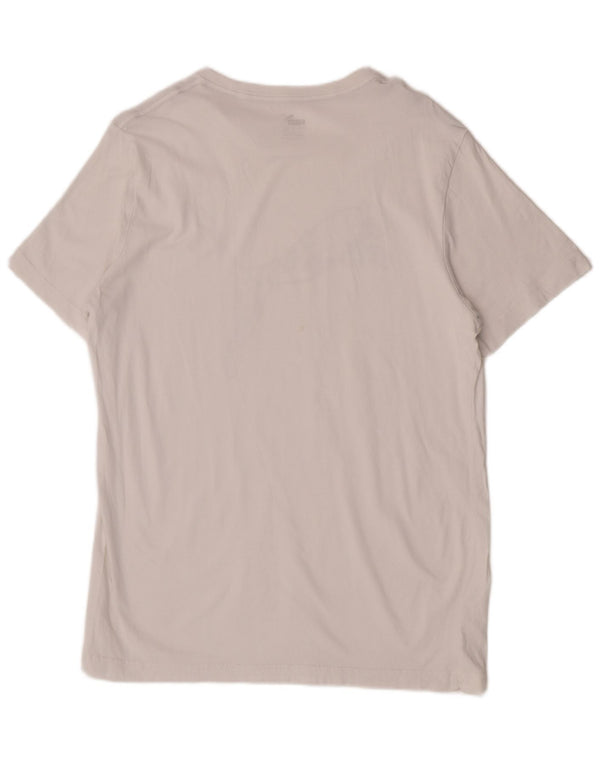 Puma Mens Graphic T-Shirt Top Large White