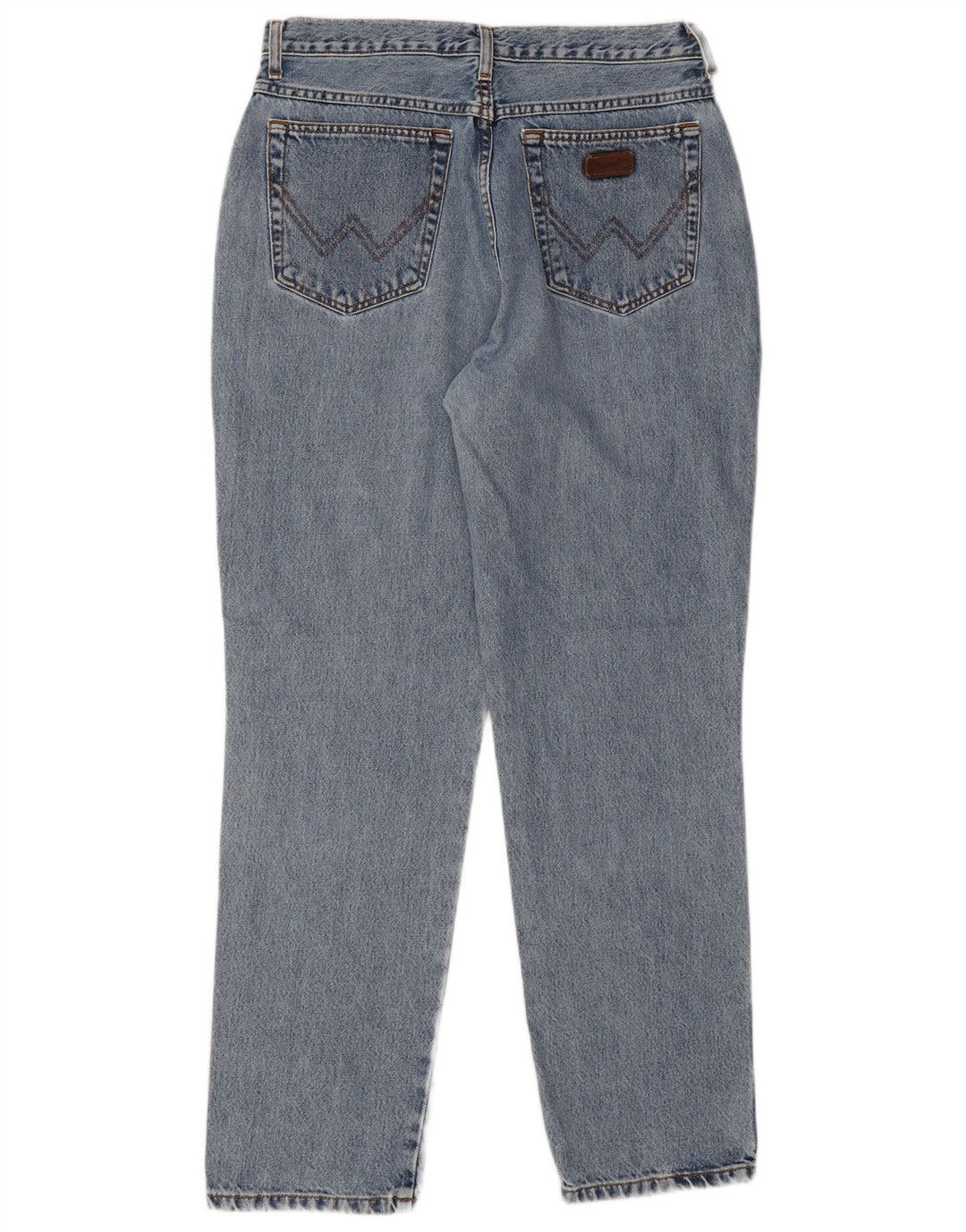 Wrangler herre tilspidsede jeans W32 L30 blå bomuld