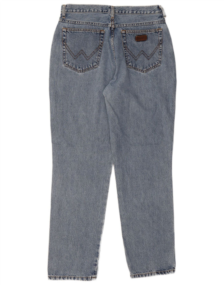 Wrangler herre tilspidsede jeans W32 L30 blå bomuld