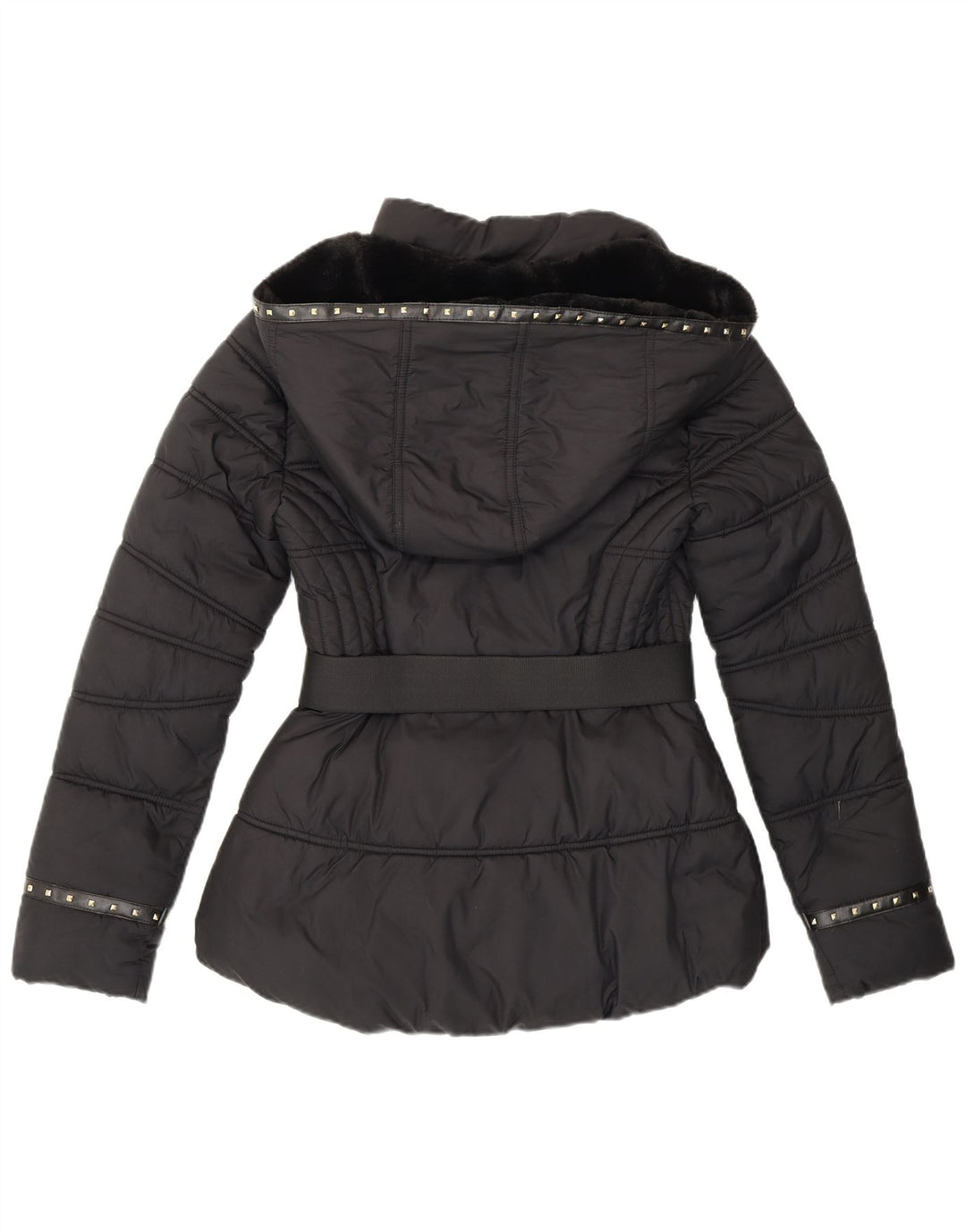 Guess hættejakke til kvinder UK 10 Small Black