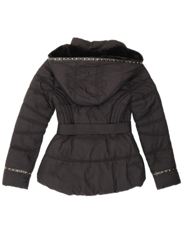 Guess hættejakke til kvinder UK 10 Small Black
