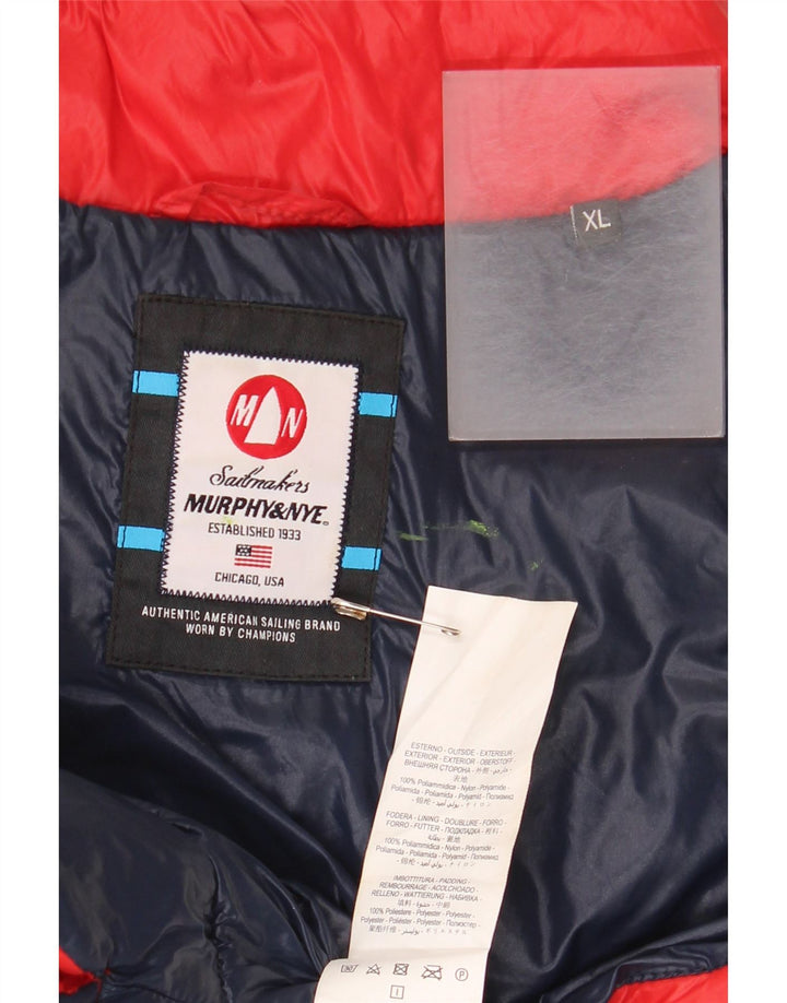 Murphy & Nye Herre Polstret Gilet UK 42 XL Rød Polyamid