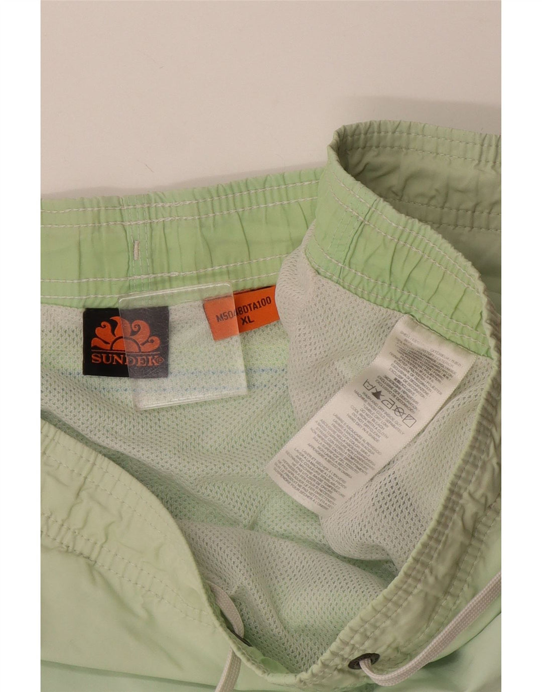 Sundek Herre badeshorts XL Grøn Nylon
