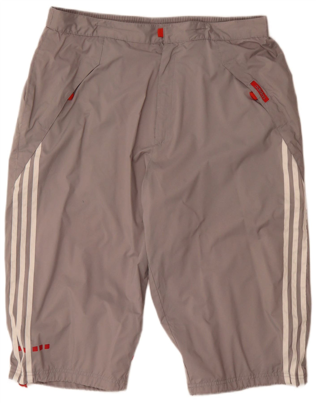 Adidas Herre Bermuda Shorts Large W36 Grå Polyester