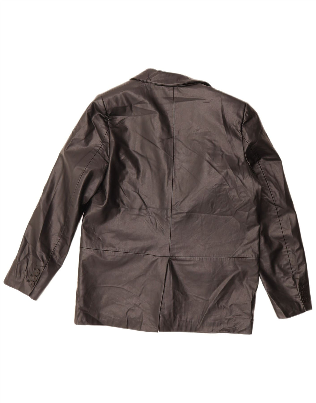 Zara Dame Oversized 1 Knap Blazer Jacket UK 14 Medium Sort