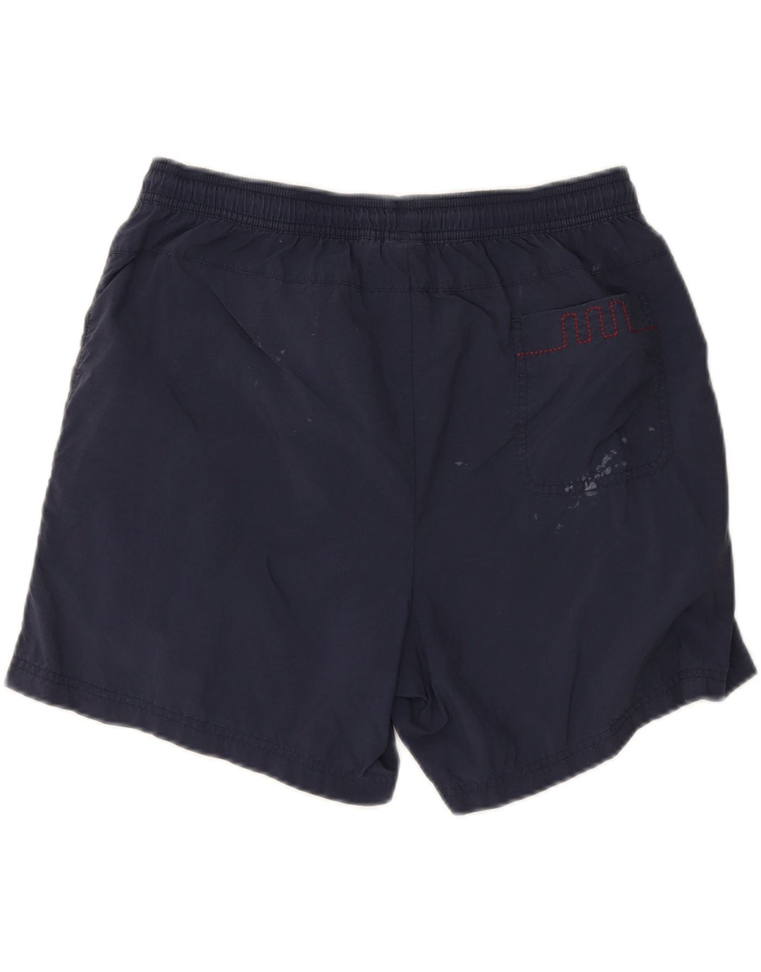 ADIDAS Mens Sport Shorts Large Navy Blue Polyester Vintage Adidas and Second-Hand Adidas from Messina Hembry 