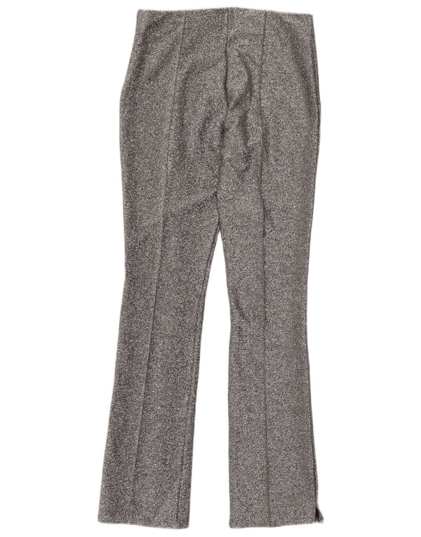 Zara Dame Trafaluc Bootcut Casual Bukser Medium W28 L30 Sølv