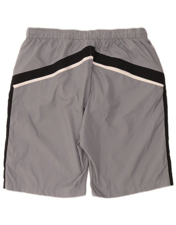NIKE Sportsshorts til mænd XL Grå Colourblock Polyester