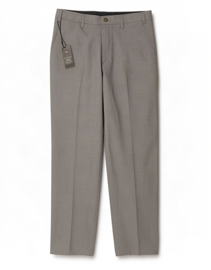Marks & Spencer Straight Casual Bukser til mænd W32 L29 Grå Polyester
