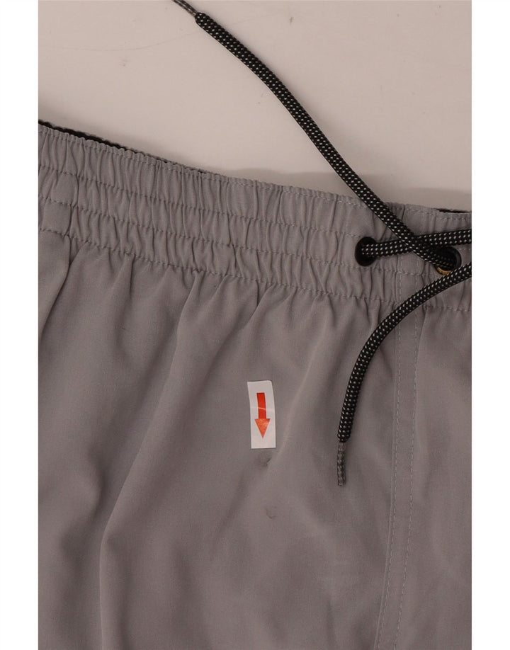Nike Herre grafiske sportsshorts Medium Grey Colourblock Polyester