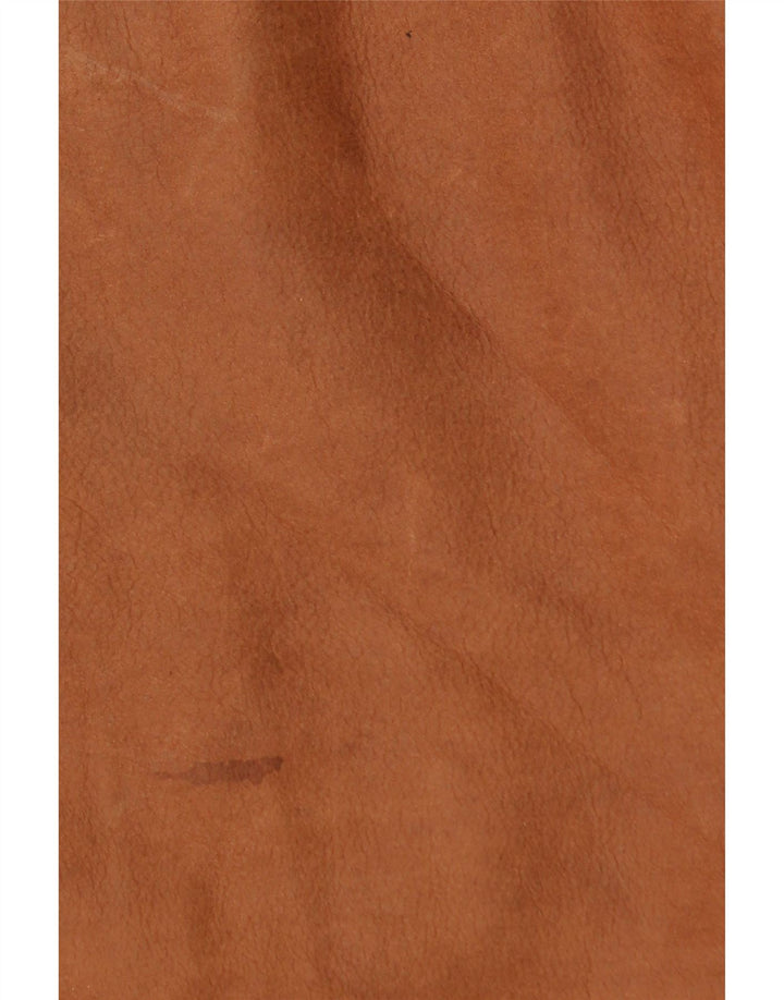 ANGELO LITRICO Lædervest til mænd 2XL brunt læder