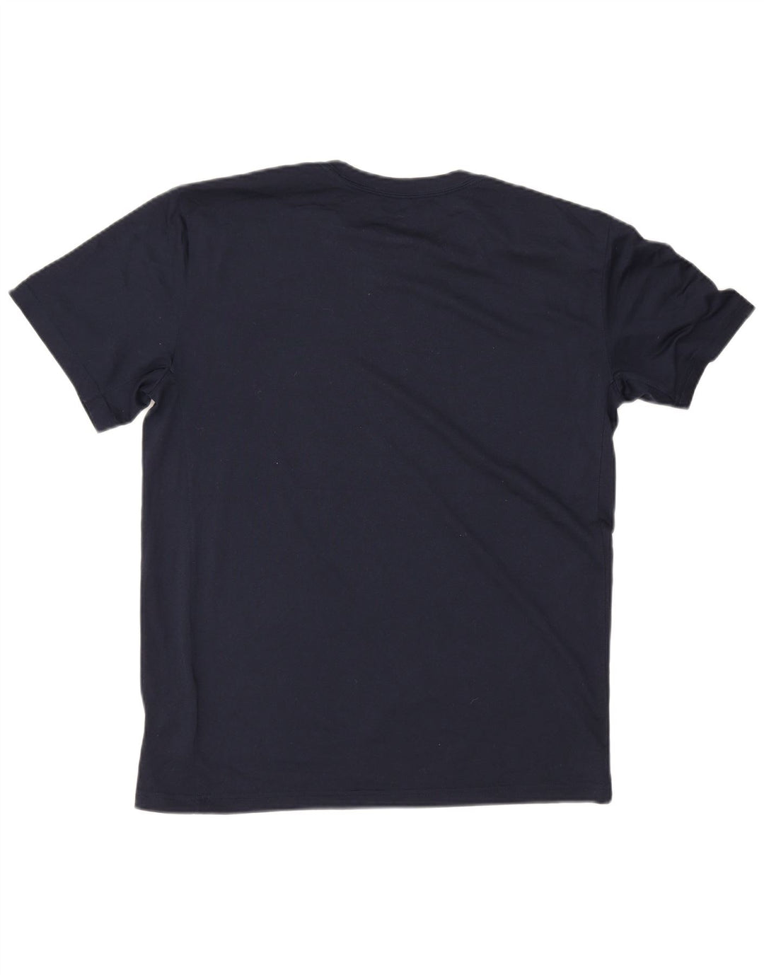 Nike Herre Dri Fit grafisk T-shirt top mellem marineblå polyester