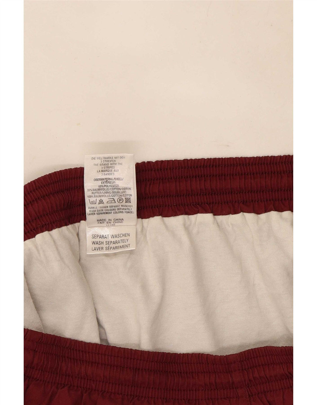 Adidas Dame Sports Shorts UK 14 Medium Bourgogne Polyester