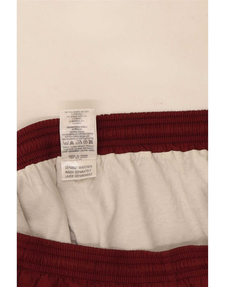 Adidas Dame Sports Shorts UK 14 Medium Bourgogne Polyester