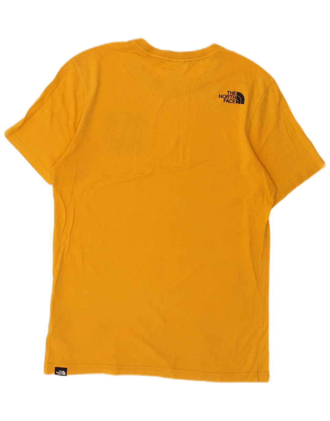 The North Face Herre T-Shirt Top Lille Gul Bomuld