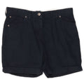 WHITE STUFF Kvinder Casual Shorts UK 8 Small W32 Marineblå Bomuld