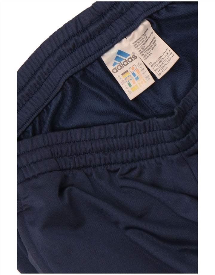 Adidas Træningsdragtsbukser til mænd UK 44/46 Large Navy Blue Polyester