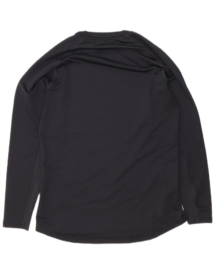Nike Herre Dri Fit Top Langærmet Stor Sort Polyester