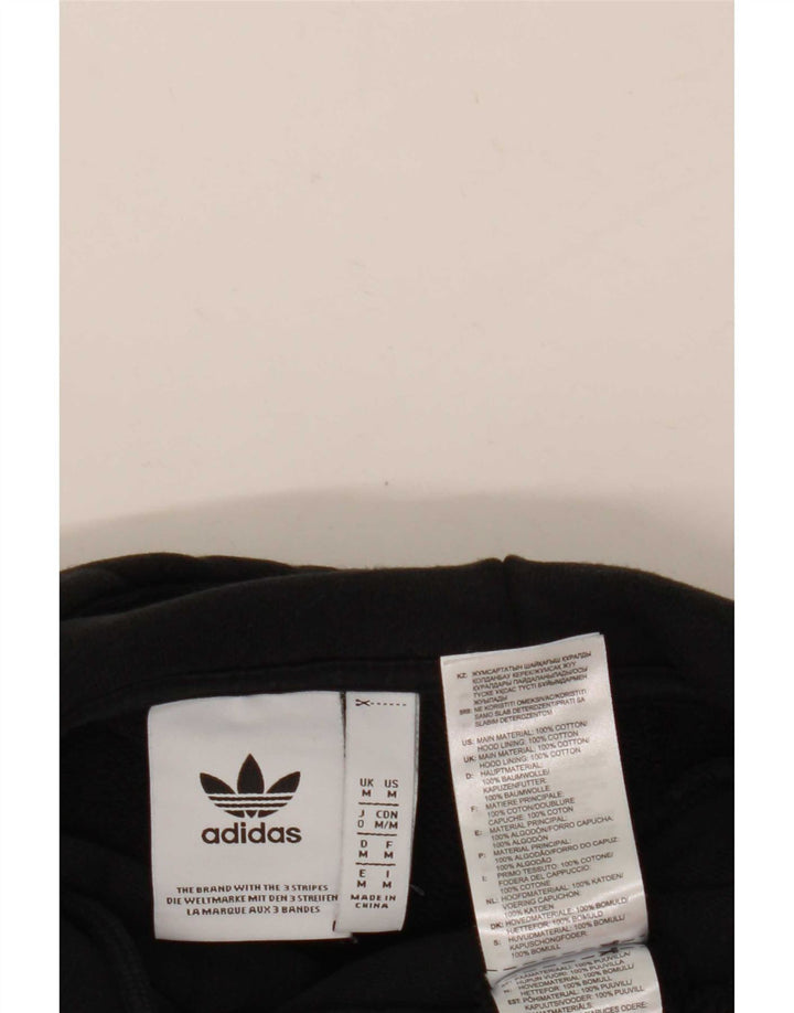 Adidas Grafisk hættetrøje til mænd mellem sort bomuld