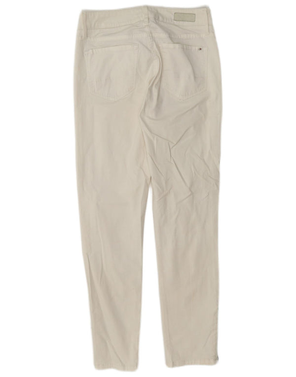 Tommy Hilfiger Dame Milan RW Slim Casual Bukser US 2 XS W24 L26 Hvid