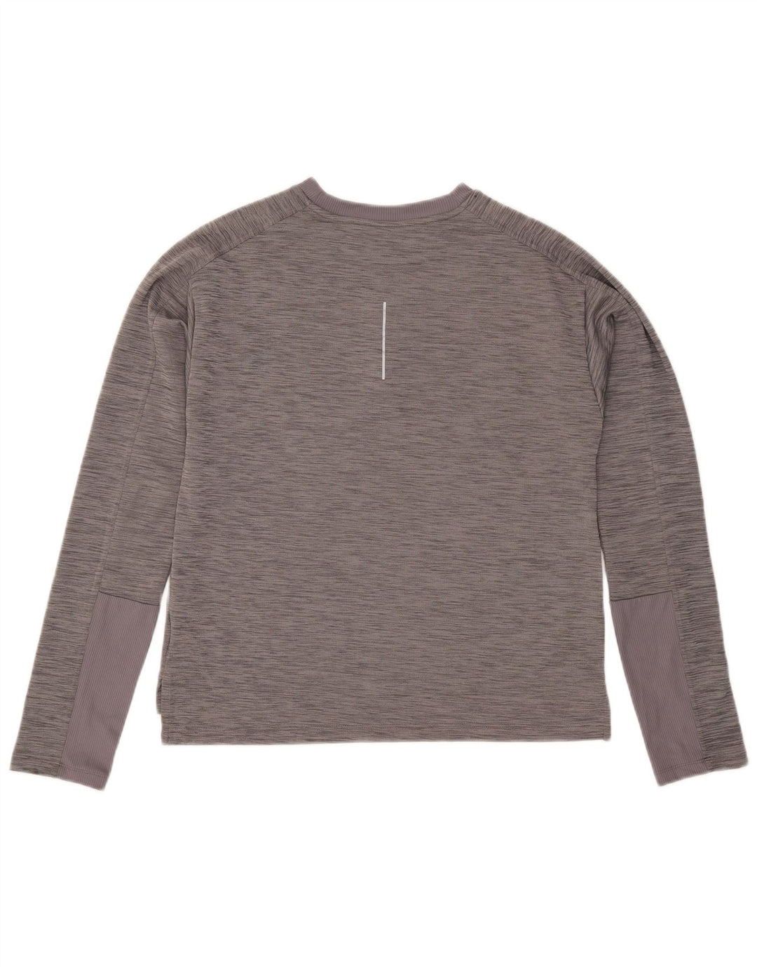 Nike Herre Dri Fit Top Langærmet Medium Grey Flecked