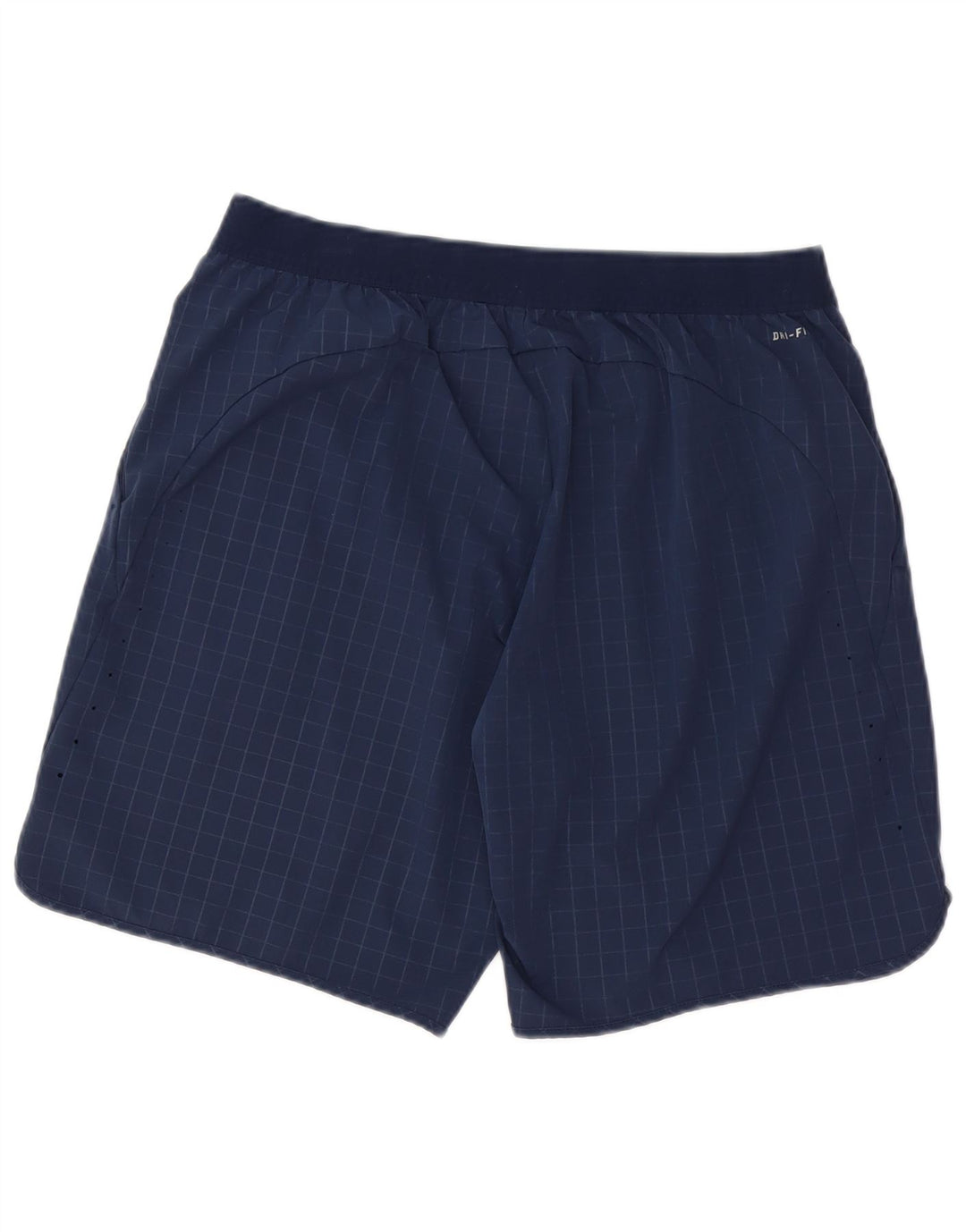 Nike Herre Dri Fit Chino Shorts Large W34 Navy Blue Ternet polyester