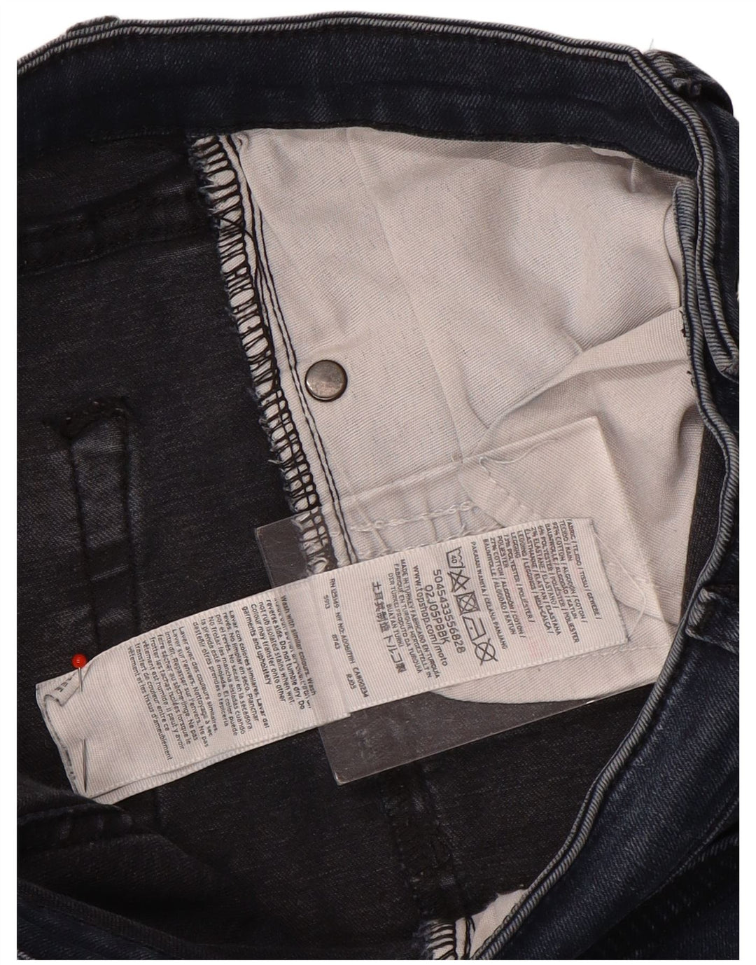 Topshop Dame Skinny Jeans W28 L28 Marineblå Polyester