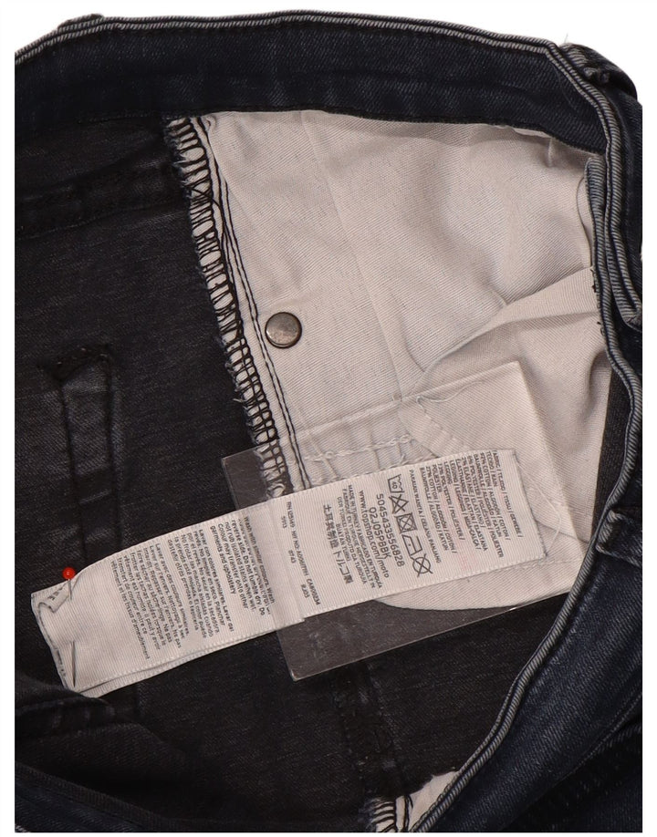 Topshop Dame Skinny Jeans W28 L28 Marineblå Polyester