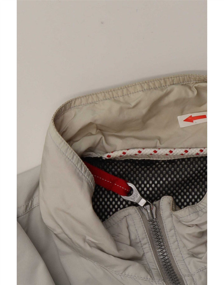Murphy & Nye Herre Windbreaker Jacket UK 38 Medium Grå Polyamid
